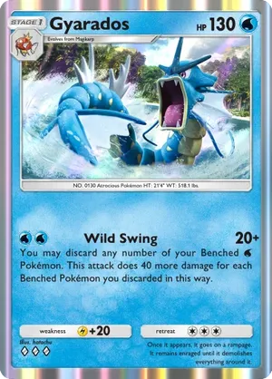 gyarados pokemon card POKÉMON CARD GAME S7R 020/067 RR