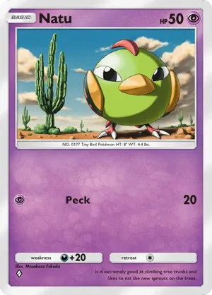 Natu | Pokémon Cards and Details | pkmn.gg