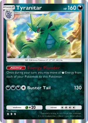 Tyranitar | Pokmon Cards and Details | pkmn.gg