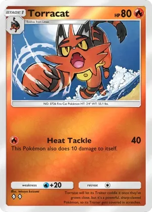 Torracat | Pokémon Cards and Details | pkmn.gg