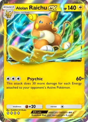 Alolan Raichu ex