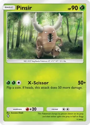 pokemon card pinsir Pinsir CLF 007/032 Card main image 0