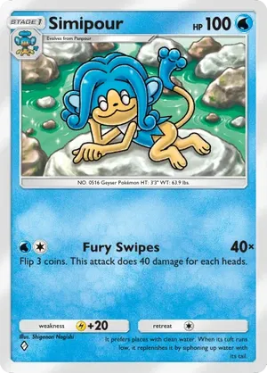Simipour | Pokémon Cards and Details | pkmn.gg