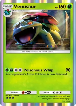 Venusaur | Pokémon Cards and Details | pkmn.gg