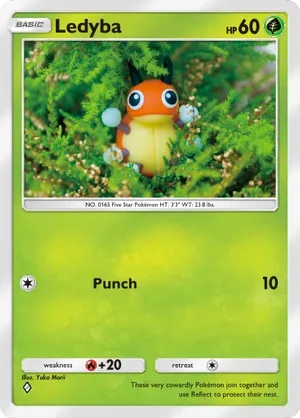 Ledyba | Pokmon Cards and Details | pkmn.gg