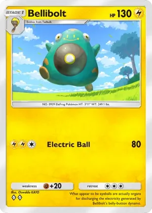 Bellibolt | Pokémon Cards and Details | pkmn.gg