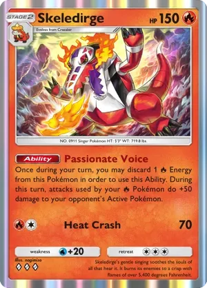 Skeledirge | Pokmon Cards and Details | pkmn.gg