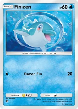 Finizen | Pokémon Cards and Details | pkmn.gg