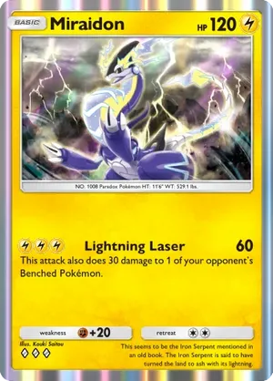 Miraidon | Pokmon Cards and Details | pkmn.gg