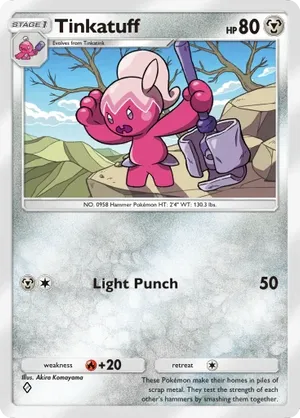tinkatuff pokemon card TINKATUFF - Shiny Secret Rare