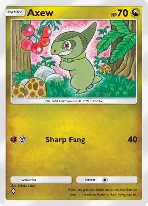 Axew | Pokémon Cards and Details | pkmn.gg