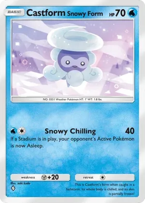 Castform | Pokémon Cards and Details | pkmn.gg