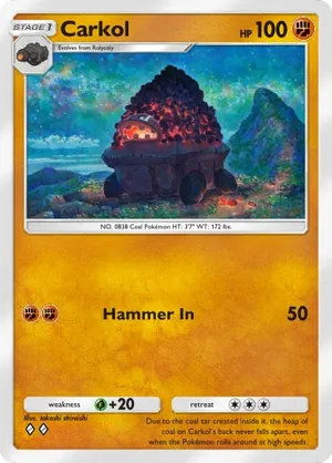 Carkol | Pokmon Cards and Details | pkmn.gg