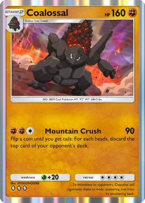 Coalossal | Pokmon Cards and Details | pkmn.gg