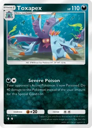 toxapex pokemon card value Toxapex