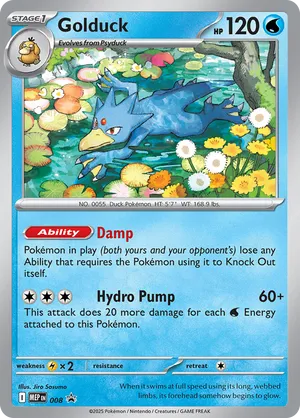 Golduck | Pokmon Cards and Details | pkmn.gg