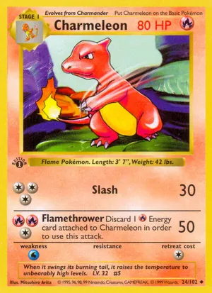 Charmeleon | Pokmon Cards and Details | pkmn.gg