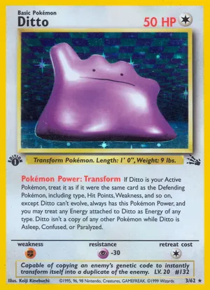 Ditto | Pokémon Cards and Details | pkmn.gg