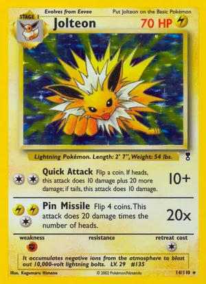 Jolteon | Pokémon Cards and Details | pkmn.gg