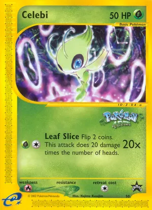 Celebi | Pokémon Cards and Details | pkmn.gg