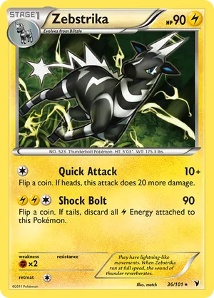 Zebstrika | Pokémon Cards and Details | pkmn.gg
