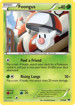Foongus | Pokémon Cards and Details | pkmn.gg