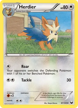 Herdier | Pokémon Cards and Details | pkmn.gg