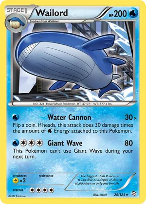 Wailord | Pokmon Cards and Details | pkmn.gg