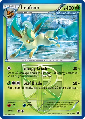 rare leafeon card Pokemon – V 013/159 – Crown Zenith – Ultra – Foil – Single : Toys & Games you may heal 50 damage from 1 of your Pokémon that has any Energy attached to it Pokémon TCG Leafeon LV.X Holo
