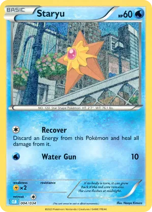 Staryu | Pokémon Cards and Details | pkmn.gg
