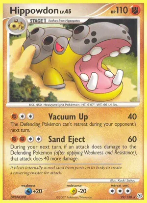 pokemon card hippowdon - (25) Colorless Artist Hippowdon | Pokmon Cards and
