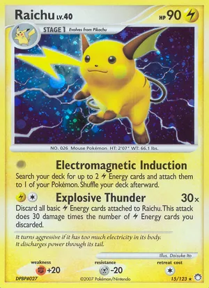 Raichu | Pokmon Cards and Details | pkmn.gg