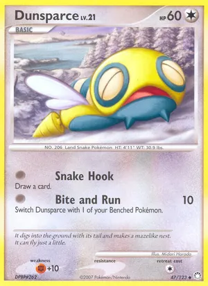 Dunsparce | Pokmon Cards and Details | pkmn.gg