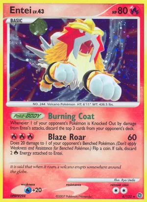 Entei | Pokémon Cards and Details | pkmn.gg