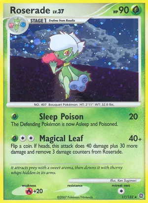 Roserade | Pokémon Cards and Details | pkmn.gg