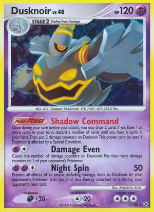 Dusknoir | Pokémon Cards and Details | pkmn.gg