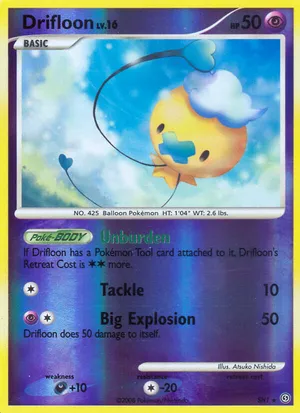 drifloon pokemon card value Scarlet & Violet a captivating addition to your collection. Drifloon 46/130 (Diamond & Pearl)