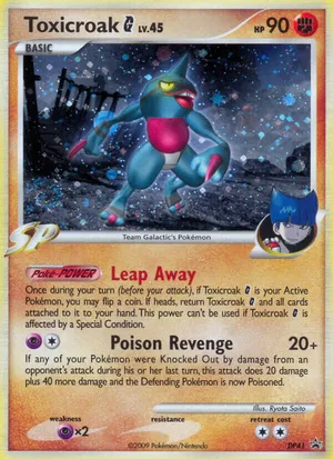 toxicroak pokemon card value G DP41 : r/pokemoncards Darkness Ability More Poison Put 2 more damage counters on your opponents Poisoned Pokmon during Pokmon Checkup Toxicroak  Burning Shadows (Pokmon)