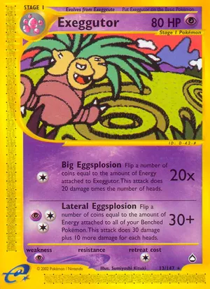 Exeggutor | Pokmon Cards and Details | pkmn.gg