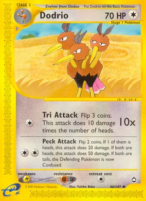 Most Expensive Dodrio Pokémon Cards