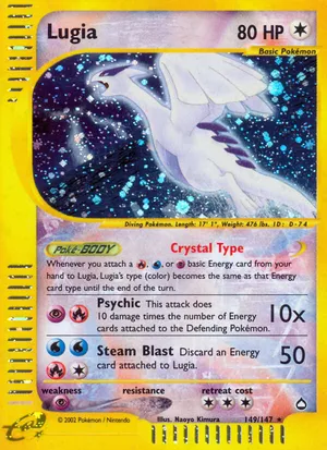 Most Expensive Lugia Pokmon Cards