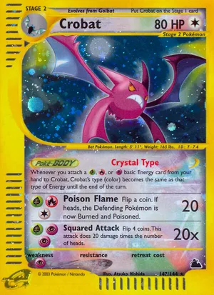 crobat pokemon card value Most Expensive Crobat Pokémon Cards
