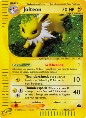 Jolteon | Pokmon Cards and Details | pkmn.gg