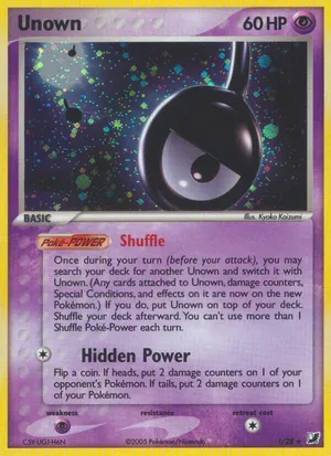Unown | Pokémon Cards and Details | pkmn.gg