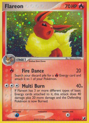Flareon | Pokmon Cards and Details | pkmn.gg