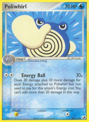 how much is a poliwhirl pokemon card worth - (24/108) This attack does 50 damage for each heads Poliwhirl 042 SV06 Twilight Masquerade