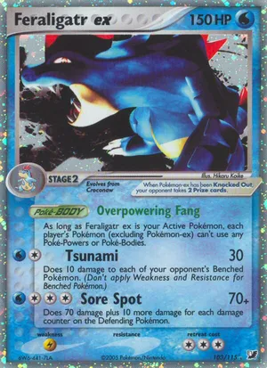 feraligatr pokemon card price Feraligatr Pokemon Card