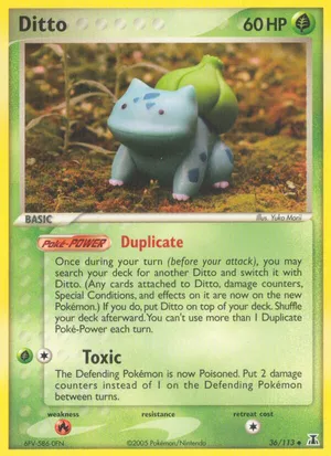 Ditto | Pokmon Cards and Details | pkmn.gg