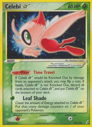 Celebi | Pokémon Cards and Details | pkmn.gg