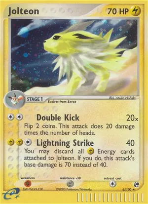 Jolteon | Pokémon Cards and Details | pkmn.gg
